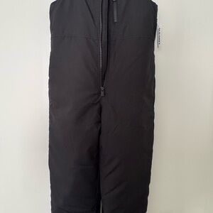 Black Padded Ski Suit
